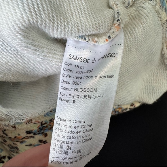 Samsoe Samsoe Ditsy Floral Journey Hoodie - Picture 5 of 8